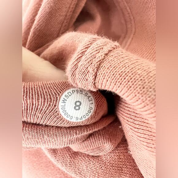 Lululemon relaxed high rise jogger cotton pink Savannah pants casual athletic 8 - Picture 4 of 8